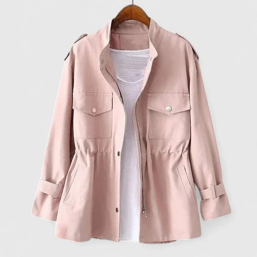 Women's double-breasted overcoat