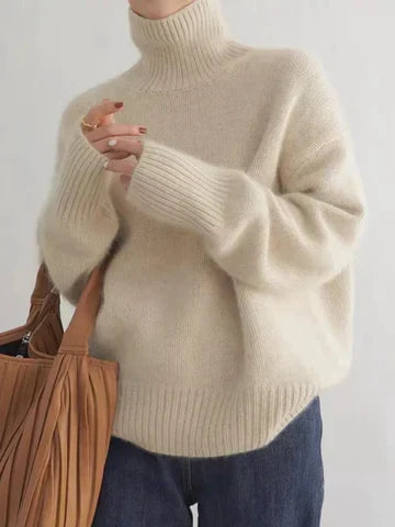 Women's cashmere turtleneck