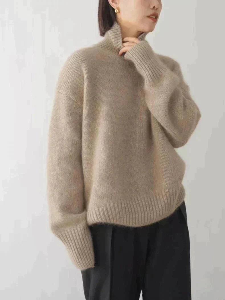 Women's cashmere turtleneck