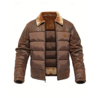 Conrad | Men's Insulated Winter Puffer Jacket with Stand Collar
