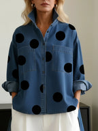 Women's denim shirt