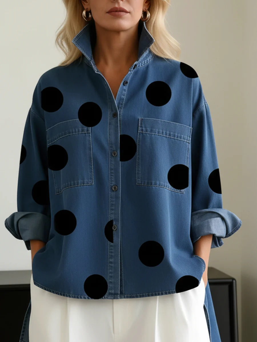 Women's denim shirt