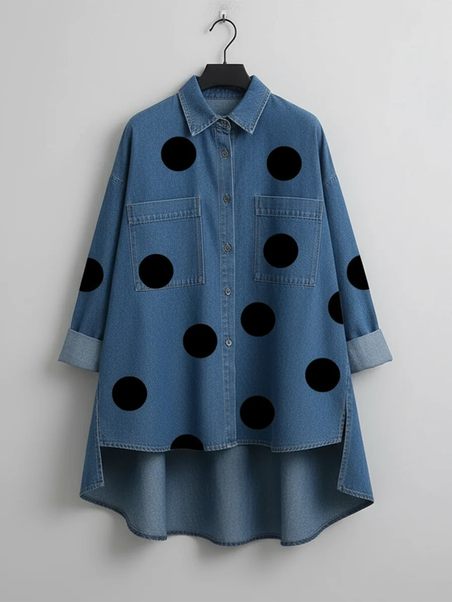 Women's denim shirt
