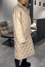 Women's reversible quilted coat