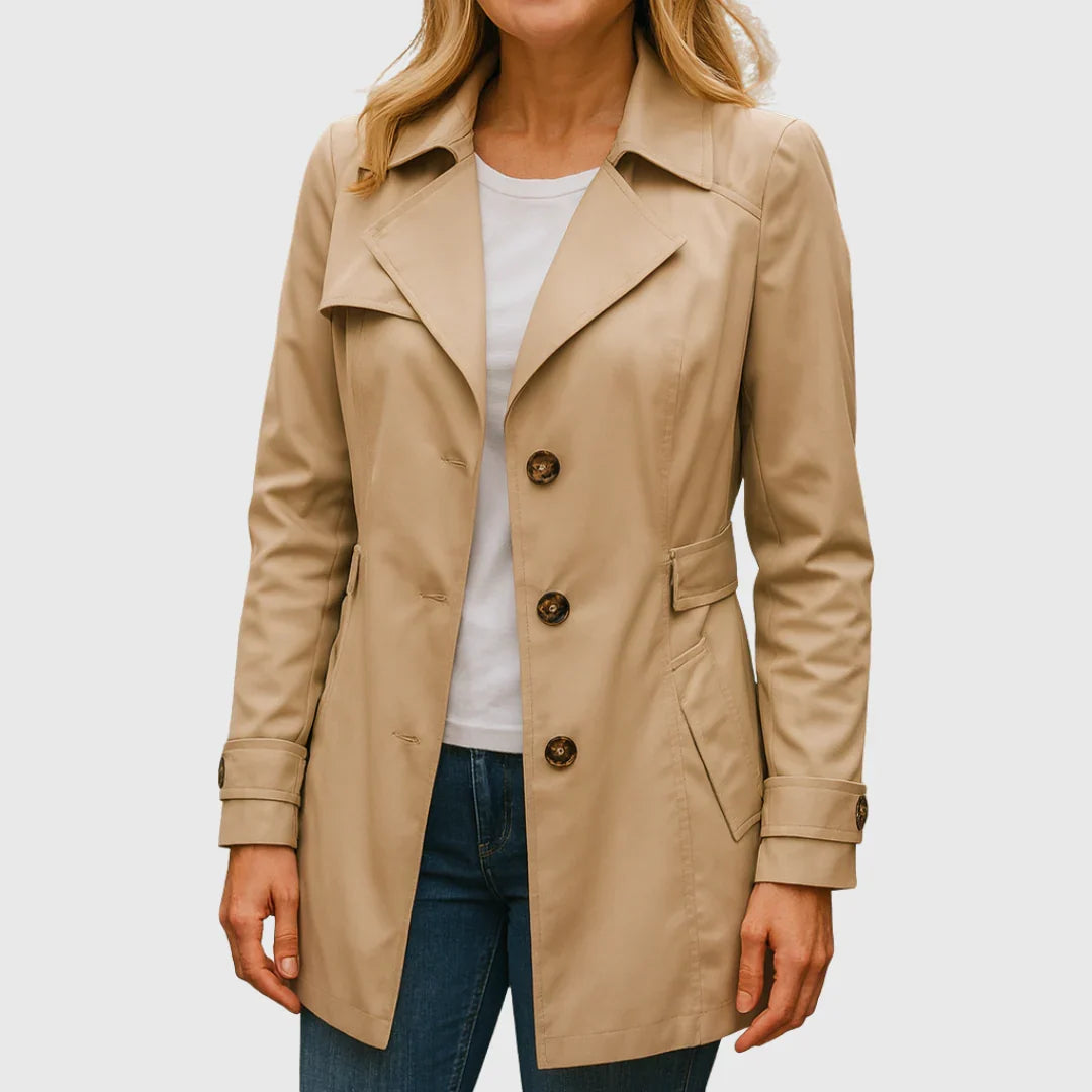 Women's tailored trench coat