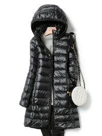 Kelsey | Women's Lightweight Puffer Coat with Cushioned Hood for Winter