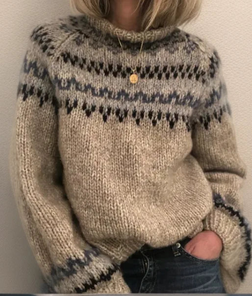 Women's soft knit sweater