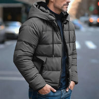 Nash | Men's Insulated Hooded Street-Style Puffer Jacket for Winter