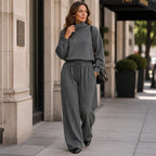 Women's turtleneck two-piece set