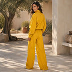 Women's turtleneck two-piece set