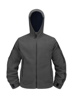 Men's khaki tactical Fleece Jacket with Utility Pockets for Winter