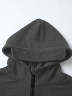 Men's army green tactical Fleece Jacket with Utility Pockets for Winter