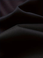 Men's black cozy hooded full-zip jacket with kangaroo pocket