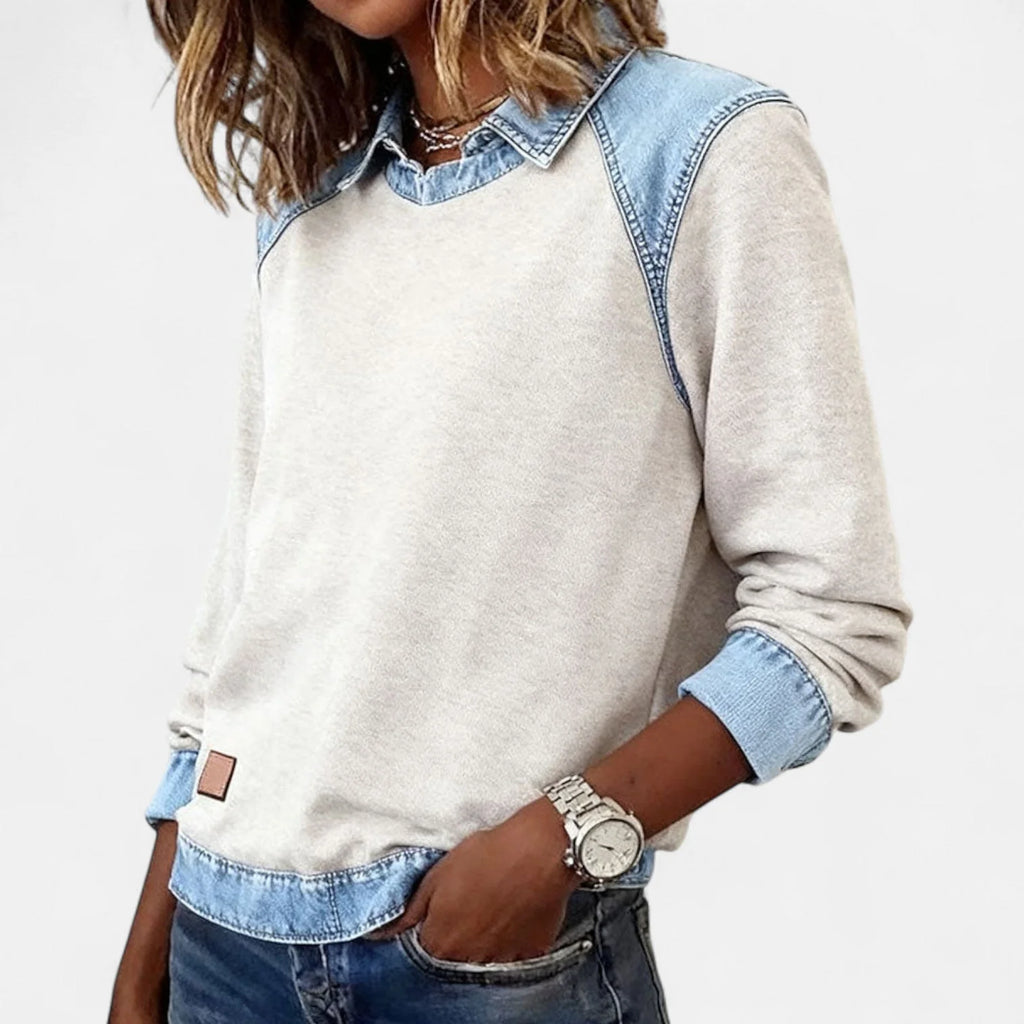 Women's casual long sleeve blouse