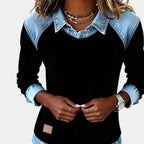 Women's casual long sleeve blouse