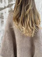 Women's cashmere-blend cardigan