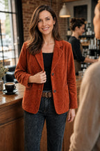 Women's corduroy-look jacket