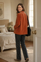 Women's corduroy-look jacket
